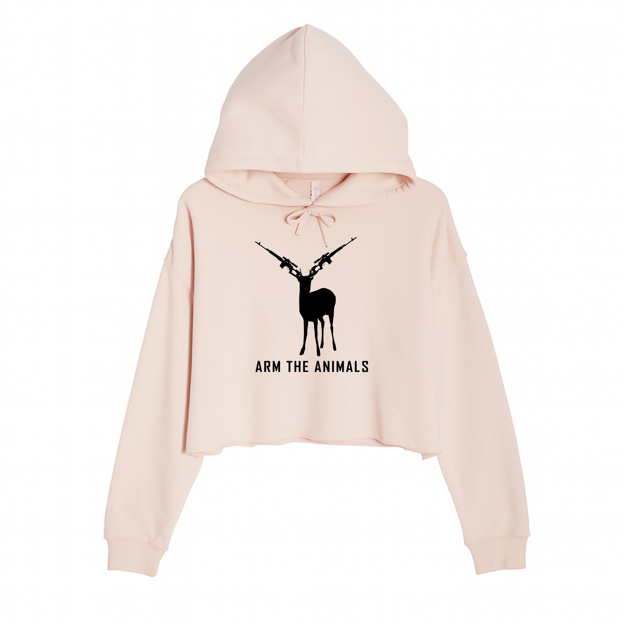 Women's | Dear Hunter | Crop Hoodie - Arm The Animals Clothing LLC