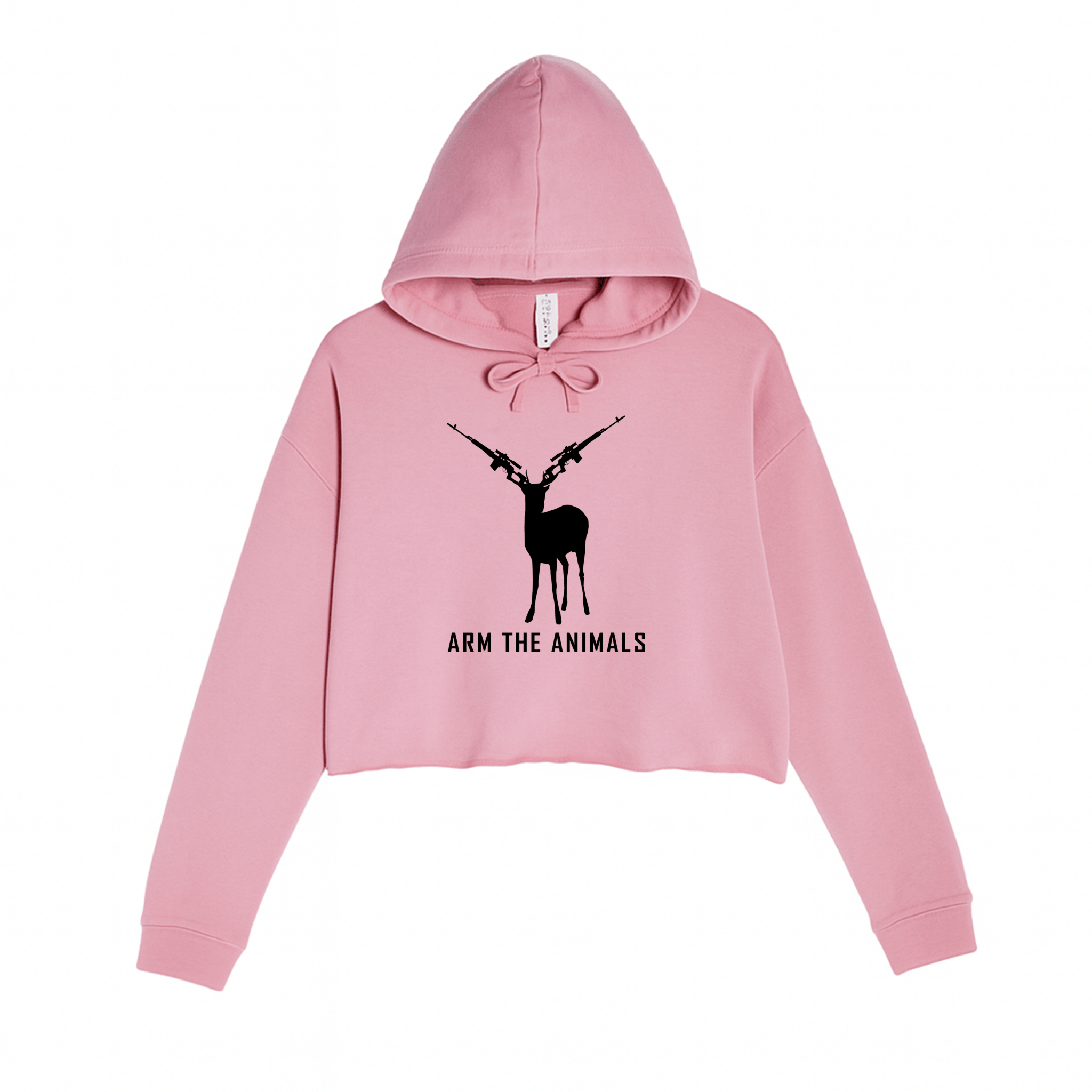 Women's | Dear Hunter | Crop Hoodie - Arm The Animals Clothing LLC