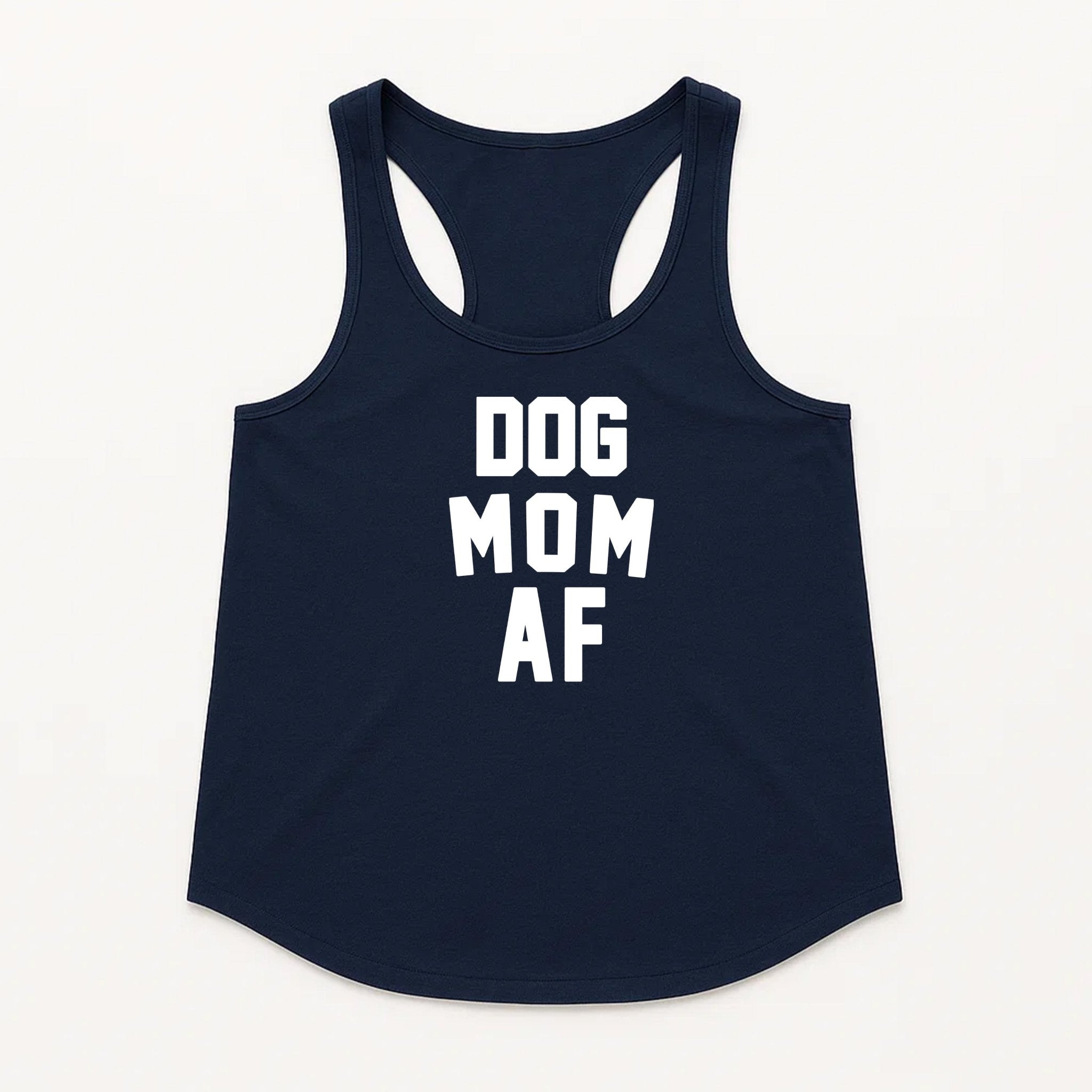 Women's | Dog Mom AF | Tank Top - Arm The Animals Clothing LLC
