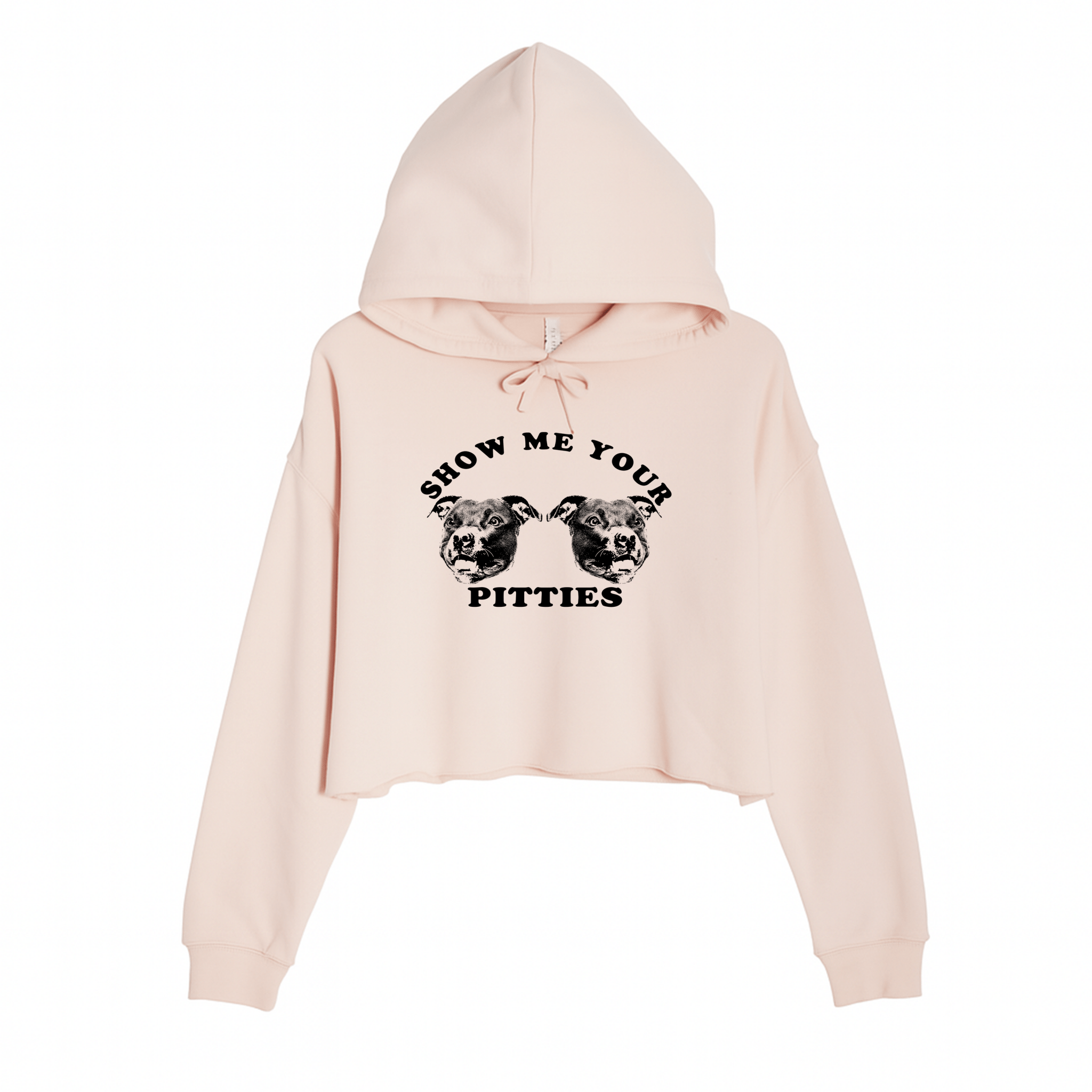 Women's | My Pitties | Crop Hoodie - Arm The Animals Clothing LLC