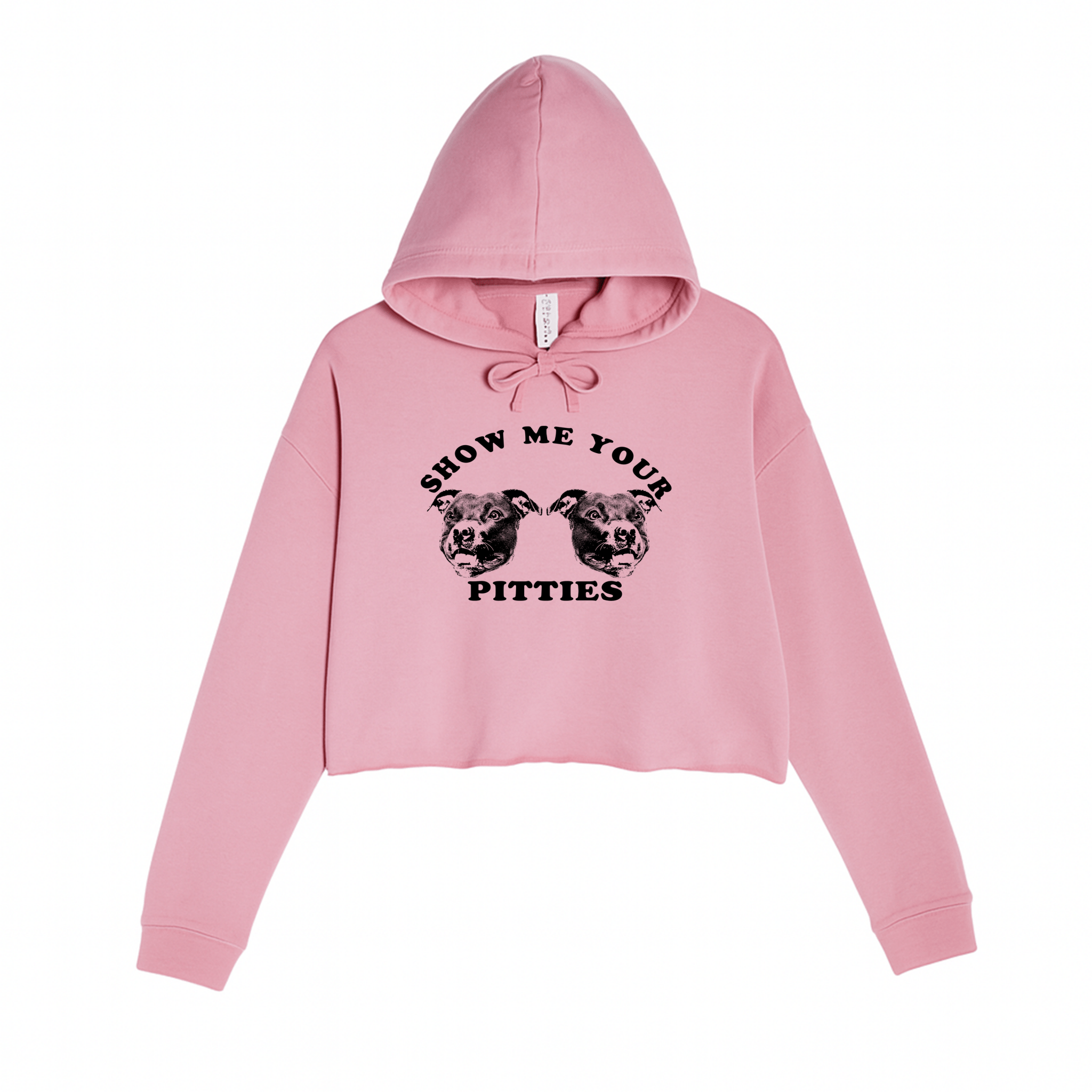 Women's | My Pitties | Crop Hoodie - Arm The Animals Clothing LLC