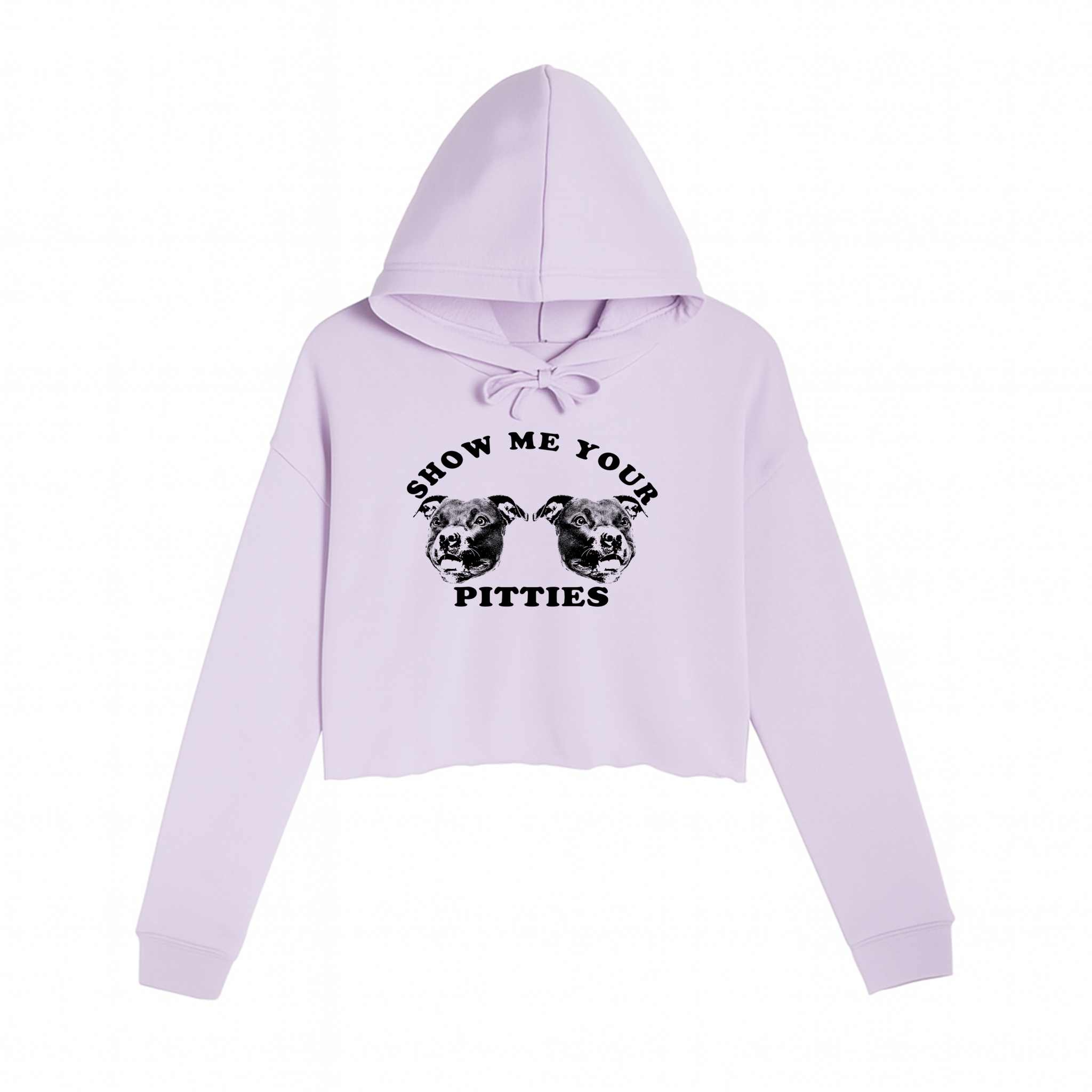 Women's | My Pitties | Crop Hoodie - Arm The Animals Clothing LLC