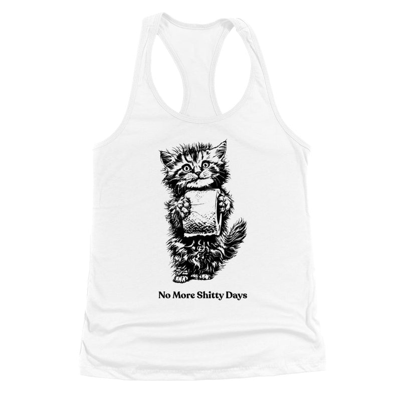 Load image into Gallery viewer, Women&#39;s | No More Shitty Days | Ideal Tank Top - Arm The Animals Clothing LLC
