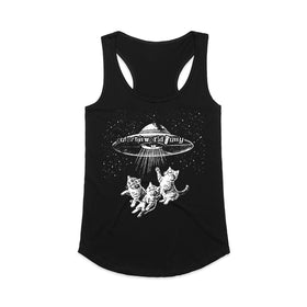 Women’s | Out Of This World Pussy 2 | Ideal Tank Top - Arm The Animals Clothing LLC