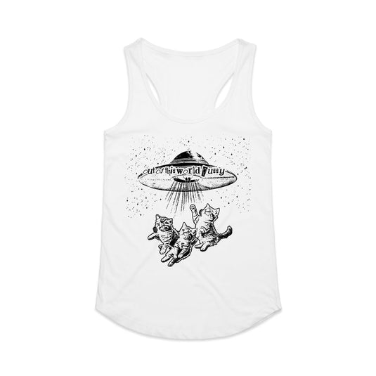 Women’s | Out Of This World Pussy 2 | Ideal Tank Top - Arm The Animals Clothing LLC