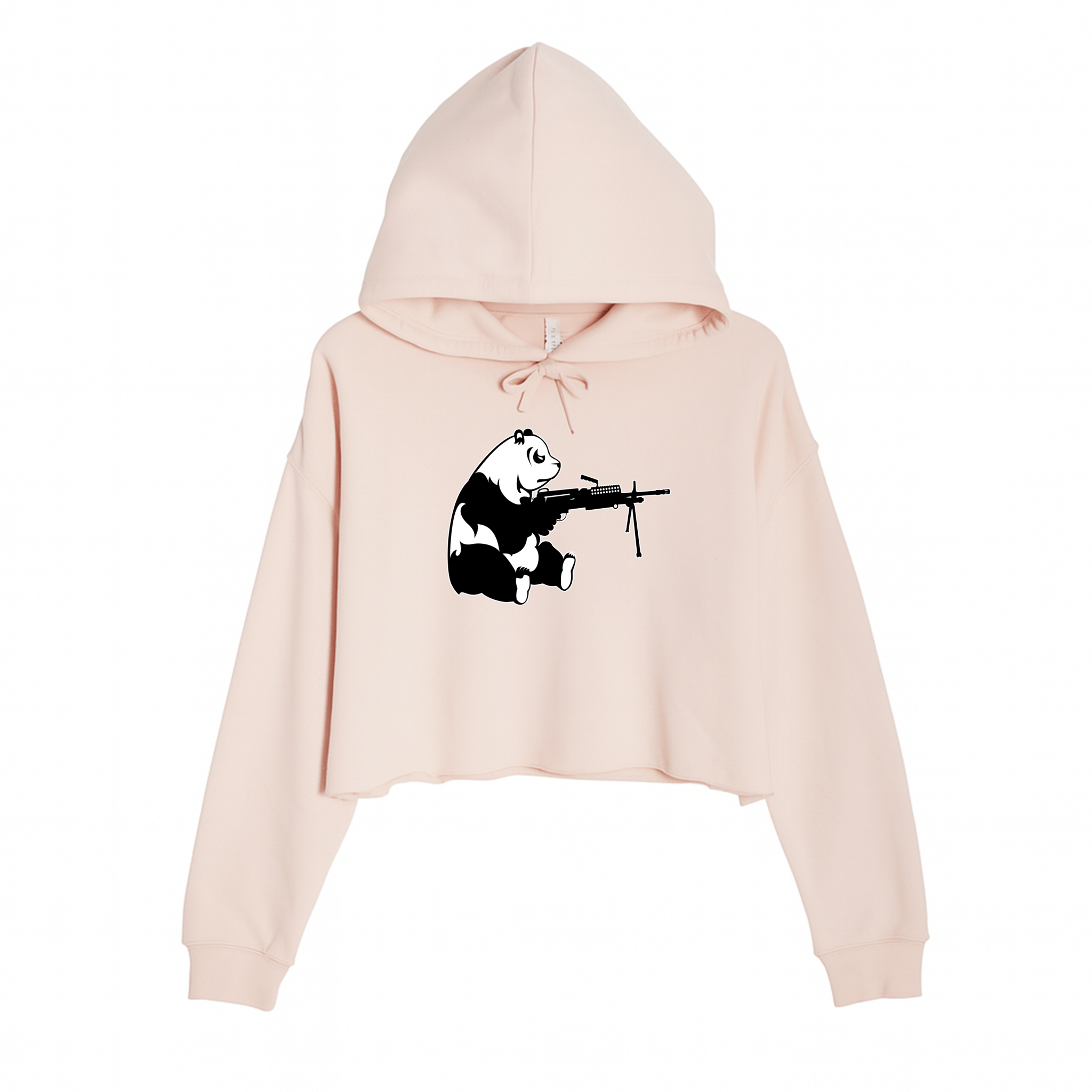 Women's | Pandemic | Crop Hoodie - Arm The Animals Clothing LLC
