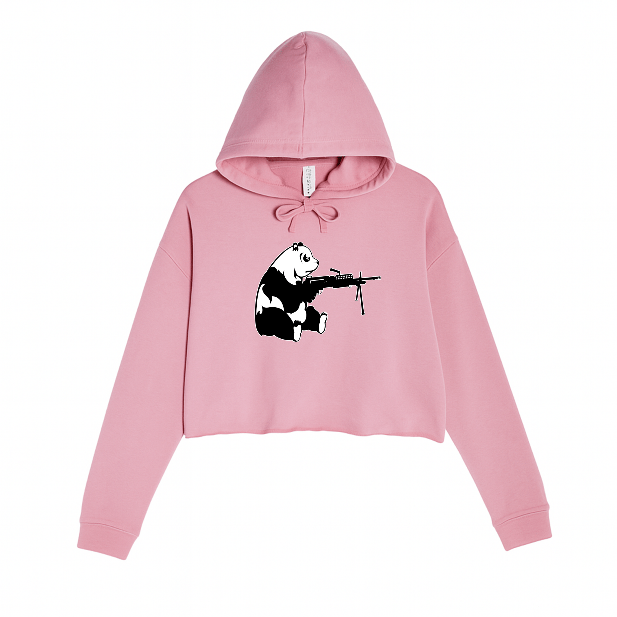 Women's | Pandemic | Crop Hoodie - Arm The Animals Clothing LLC