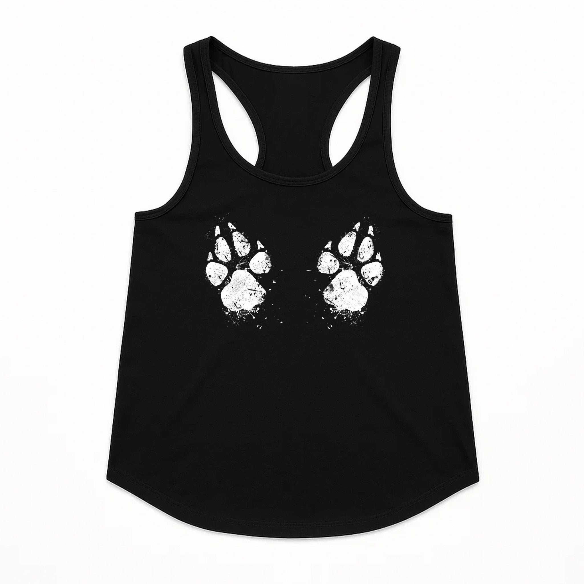 Women's | Paw - sive Aggressive | Tank Top - Arm The Animals Clothing LLC