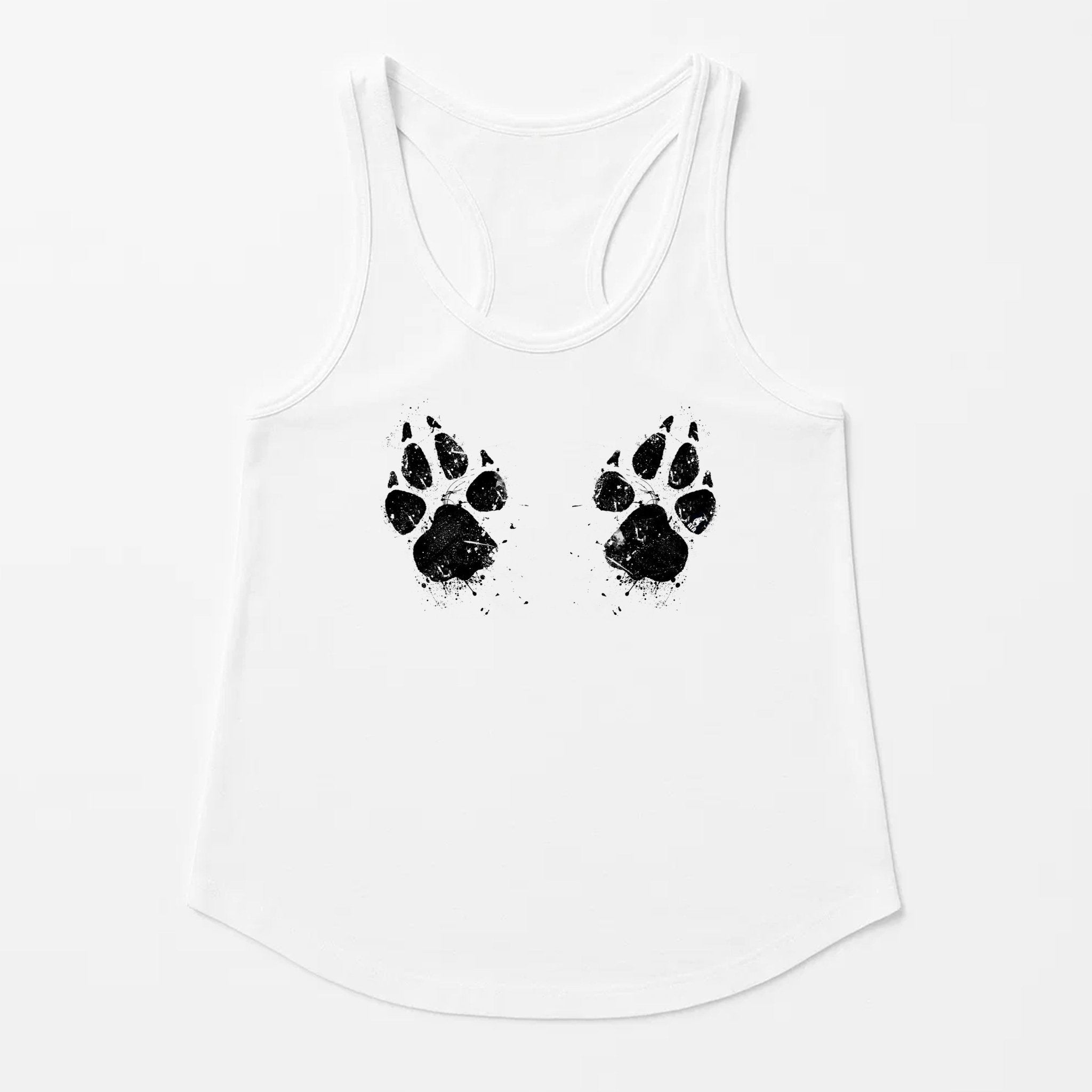 Women's | Paw - sive Aggressive | Tank Top - Arm The Animals Clothing LLC