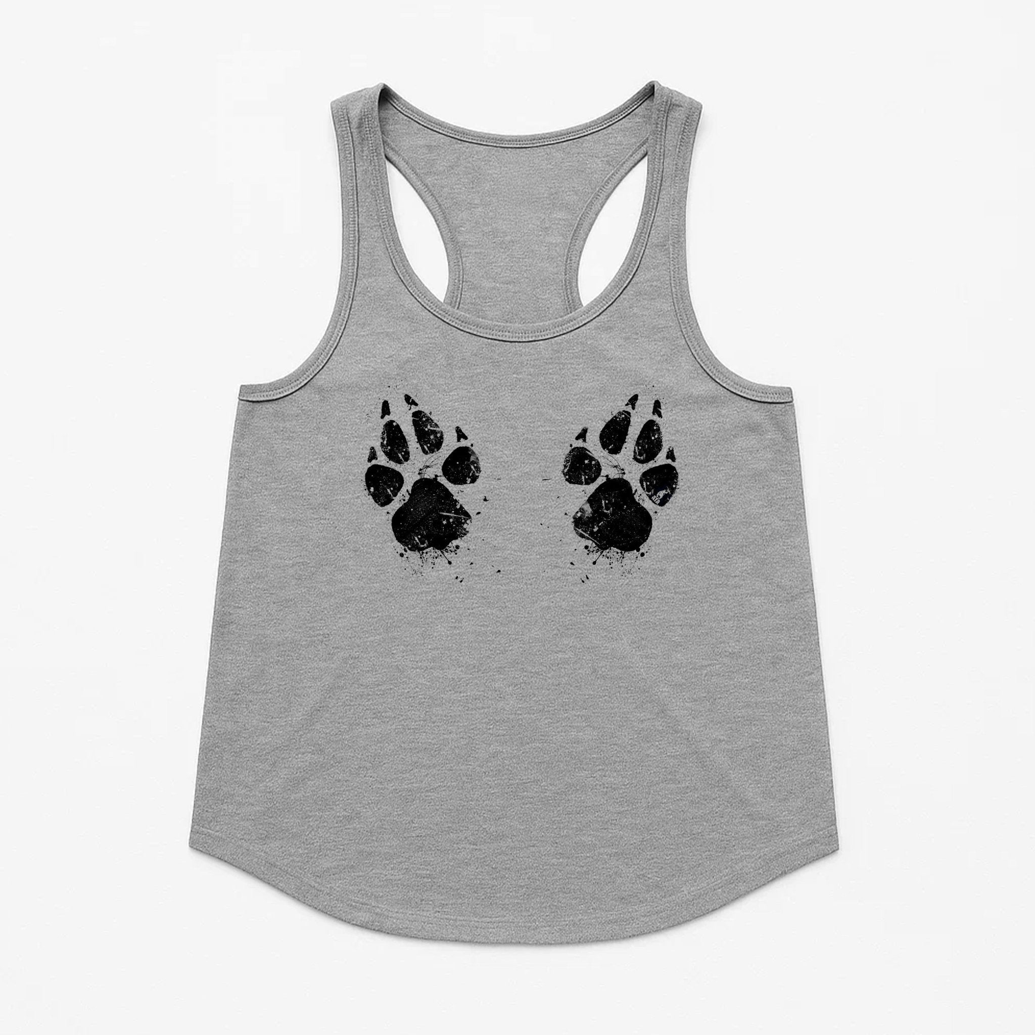 Women's | Paw - sive Aggressive | Tank Top - Arm The Animals Clothing LLC