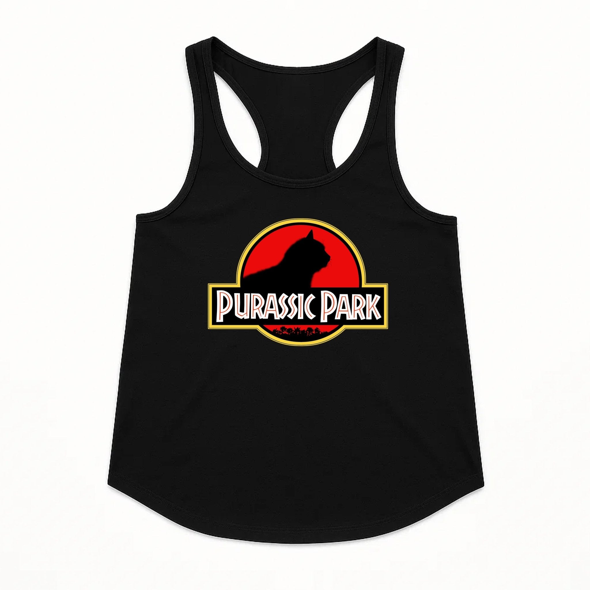 Women's | Purrassic Park | Tank Top - Arm The Animals Clothing LLC