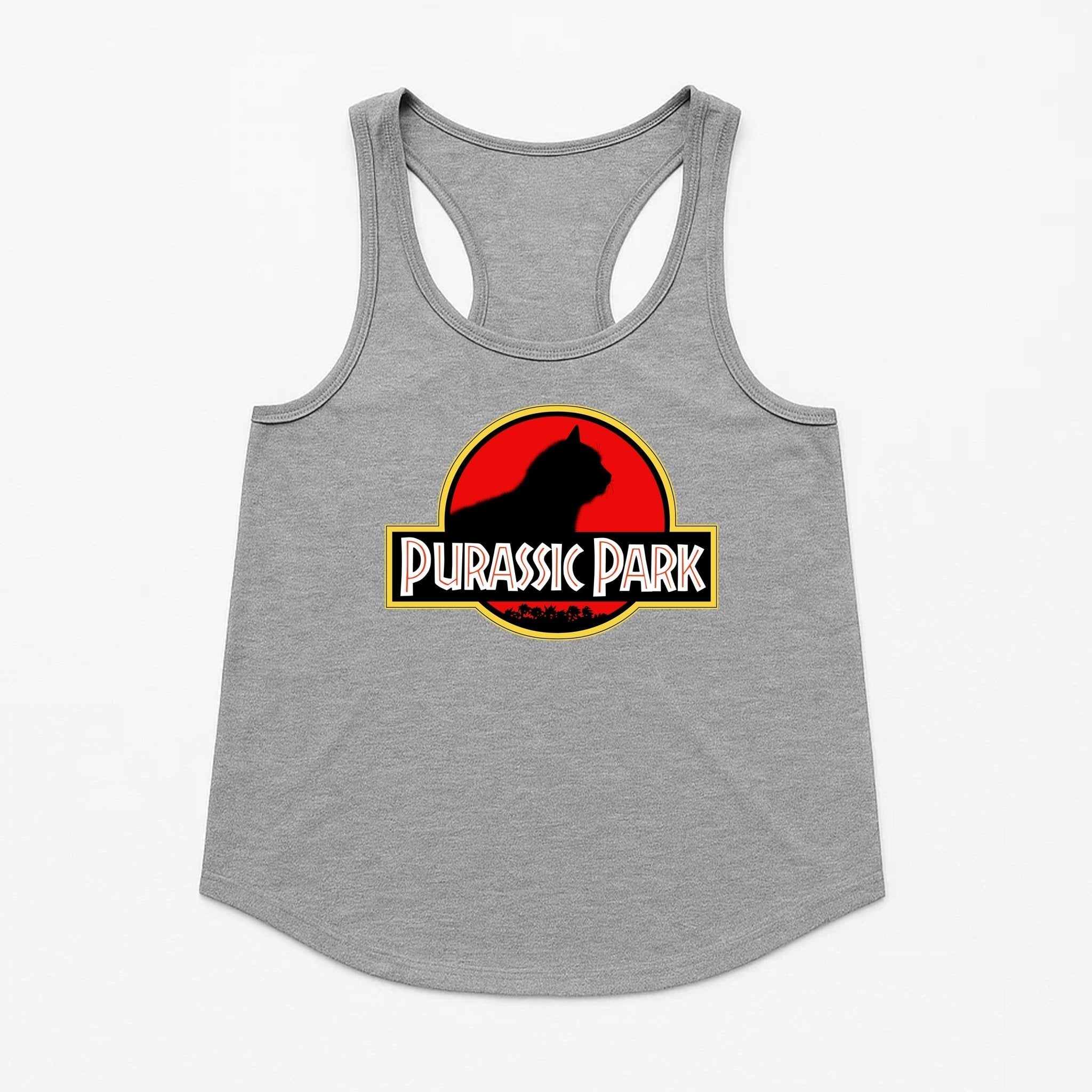 Women's | Purrassic Park | Tank Top - Arm The Animals Clothing LLC