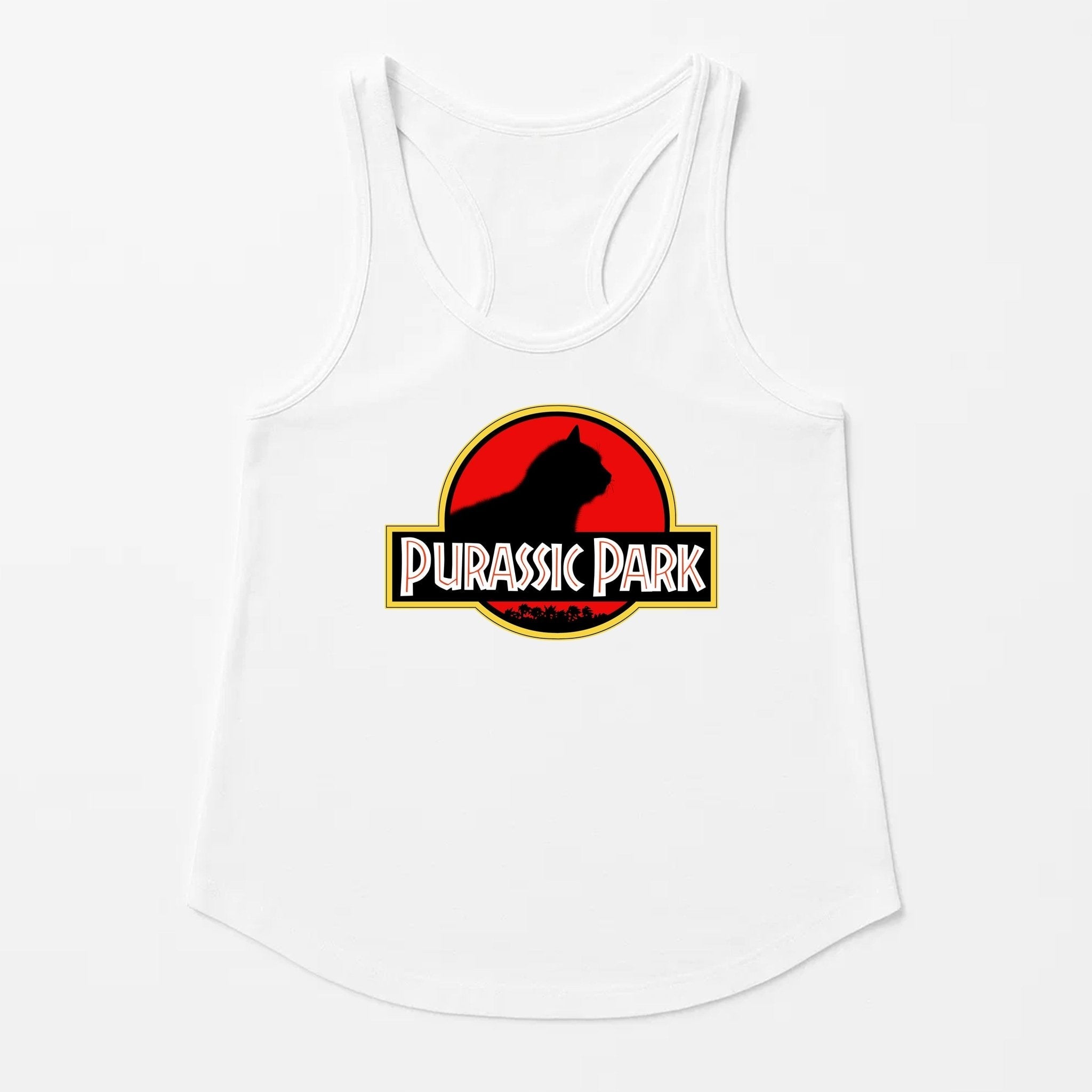 Women's | Purrassic Park | Tank Top - Arm The Animals Clothing LLC