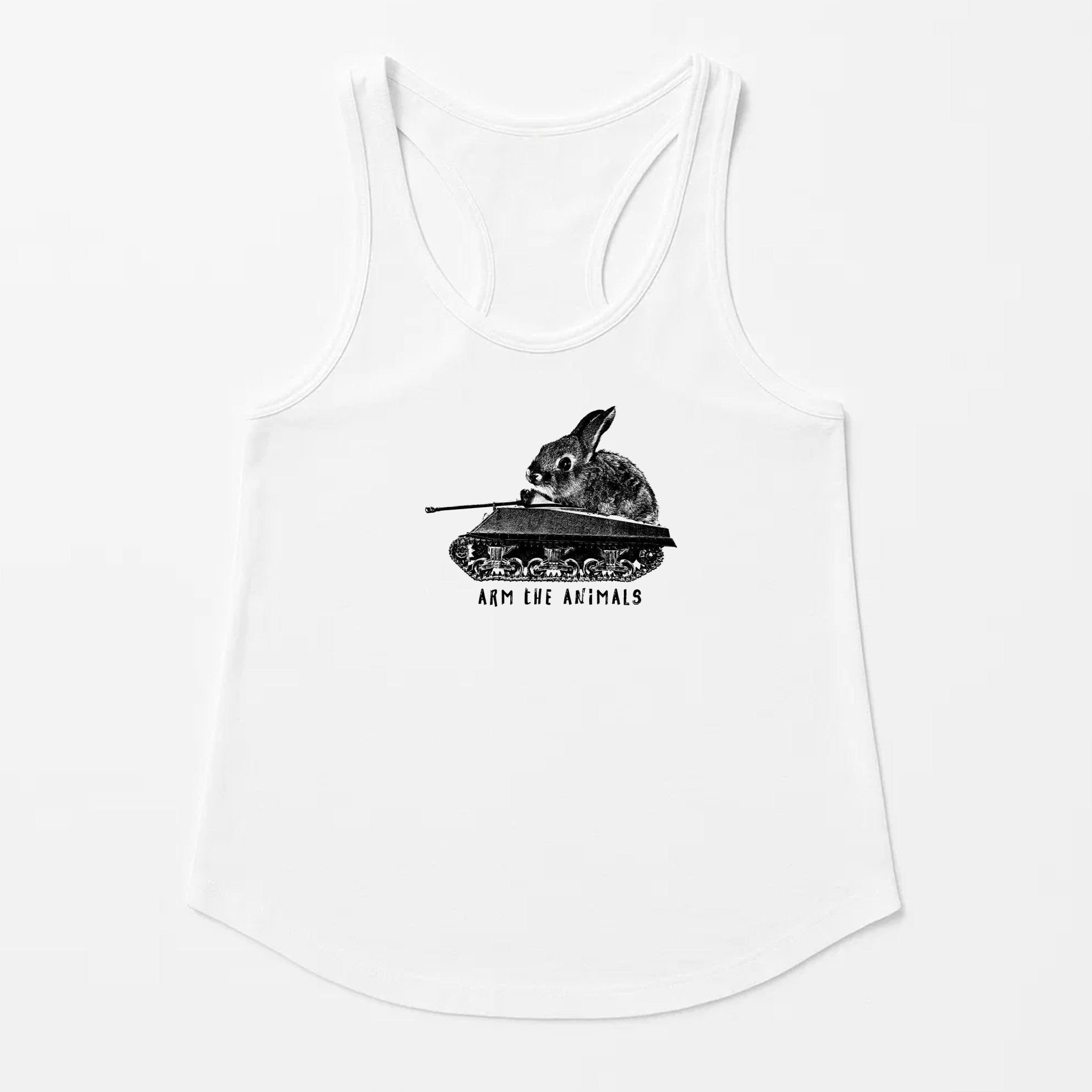 Women's | Renegade Bunny | Tank Top - Arm The Animals Clothing LLC