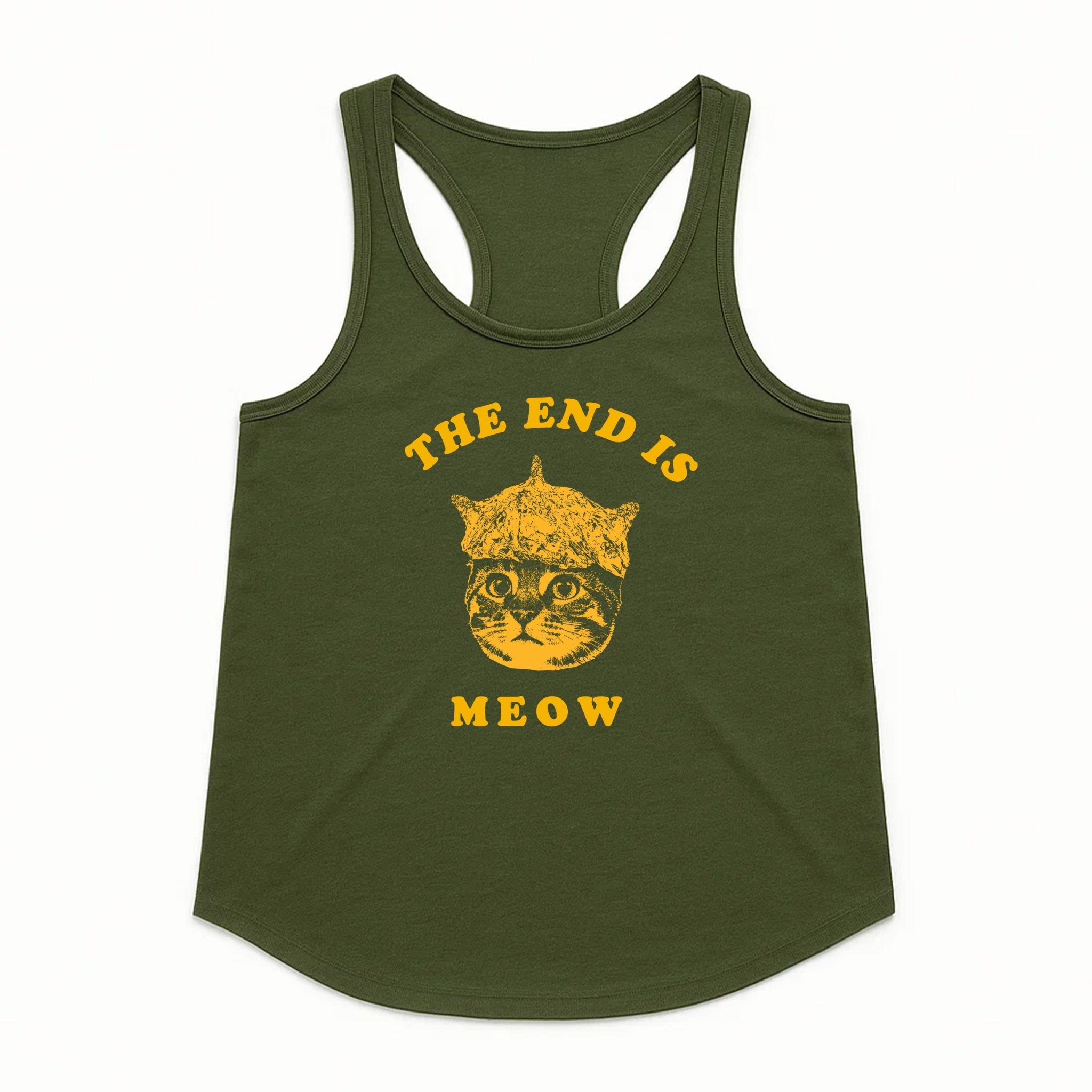 Women's | The End Is Meow | Tank Top - Arm The Animals Clothing LLC