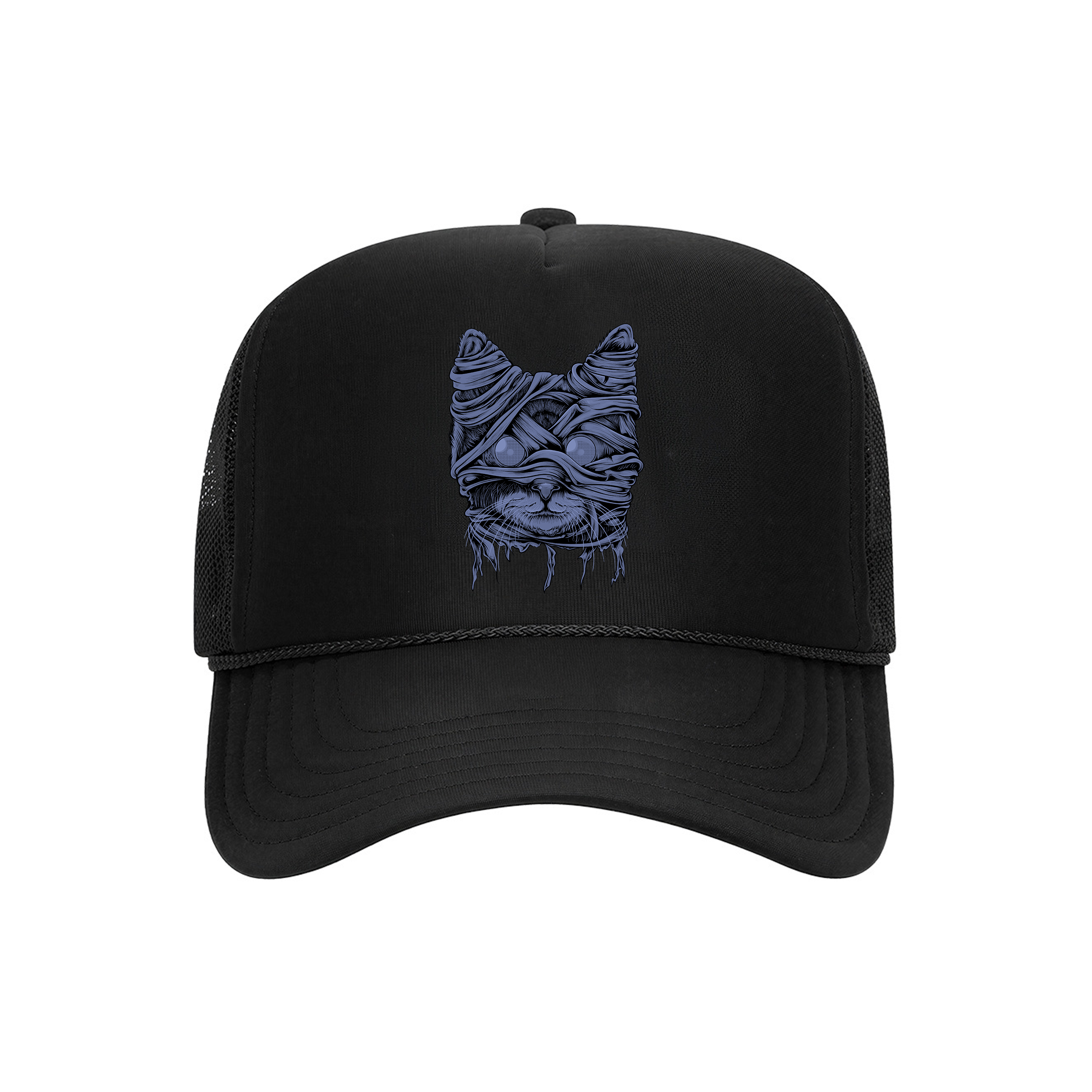 Accessory | Zombie Mummy Cat | Trucker Hat