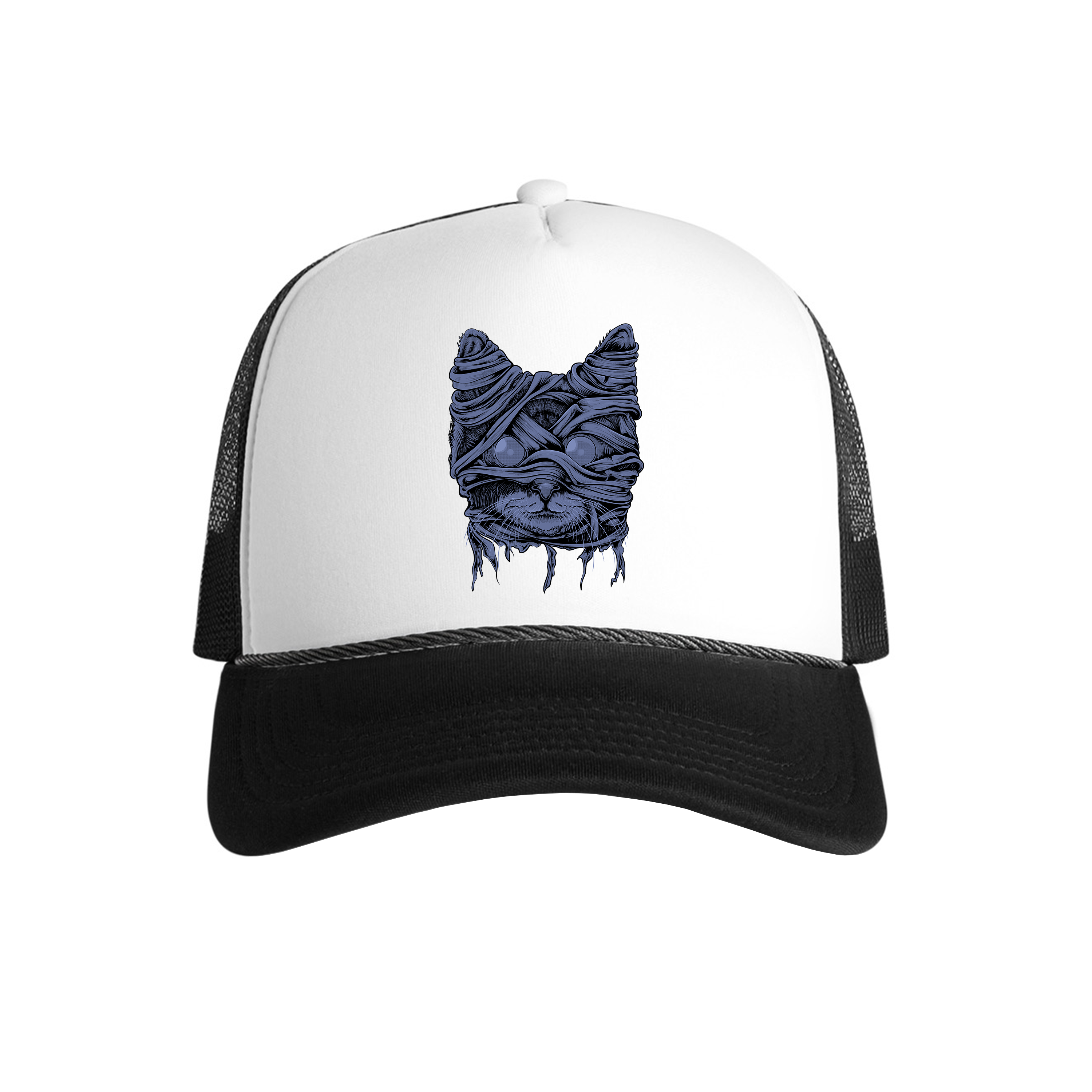 Accessory | Zombie Mummy Cat | Trucker Hat