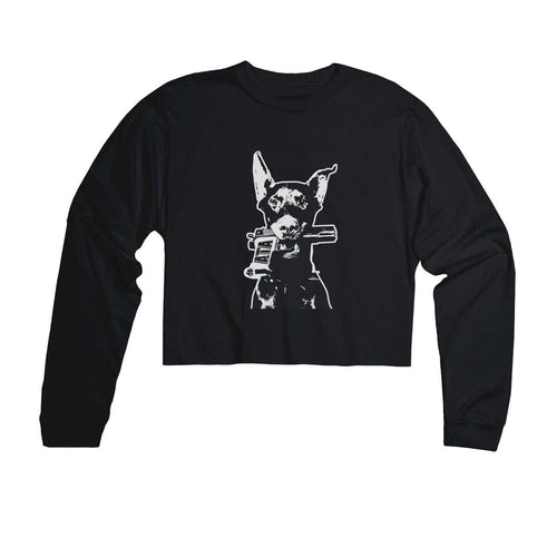 Unisex | Doberman Pistol | Cutie Long Sleeve - Arm The Animals Clothing Co.