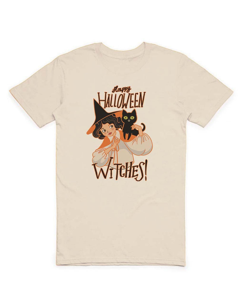 Load image into Gallery viewer, Unisex | Happy Halloween WITCHES | Crew - Arm The Animals Clothing Co.
