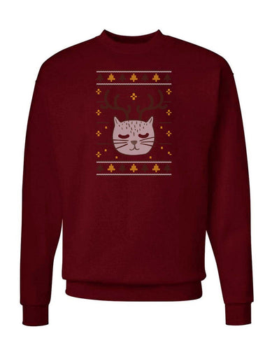 Unisex | Happy Meowidays | Crewneck Sweatshirt - Arm The Animals Clothing LLC