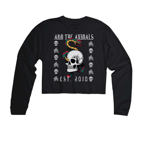 Unisex | Tattoo Snake | Cutie Long Sleeve - Arm The Animals Clothing Co.